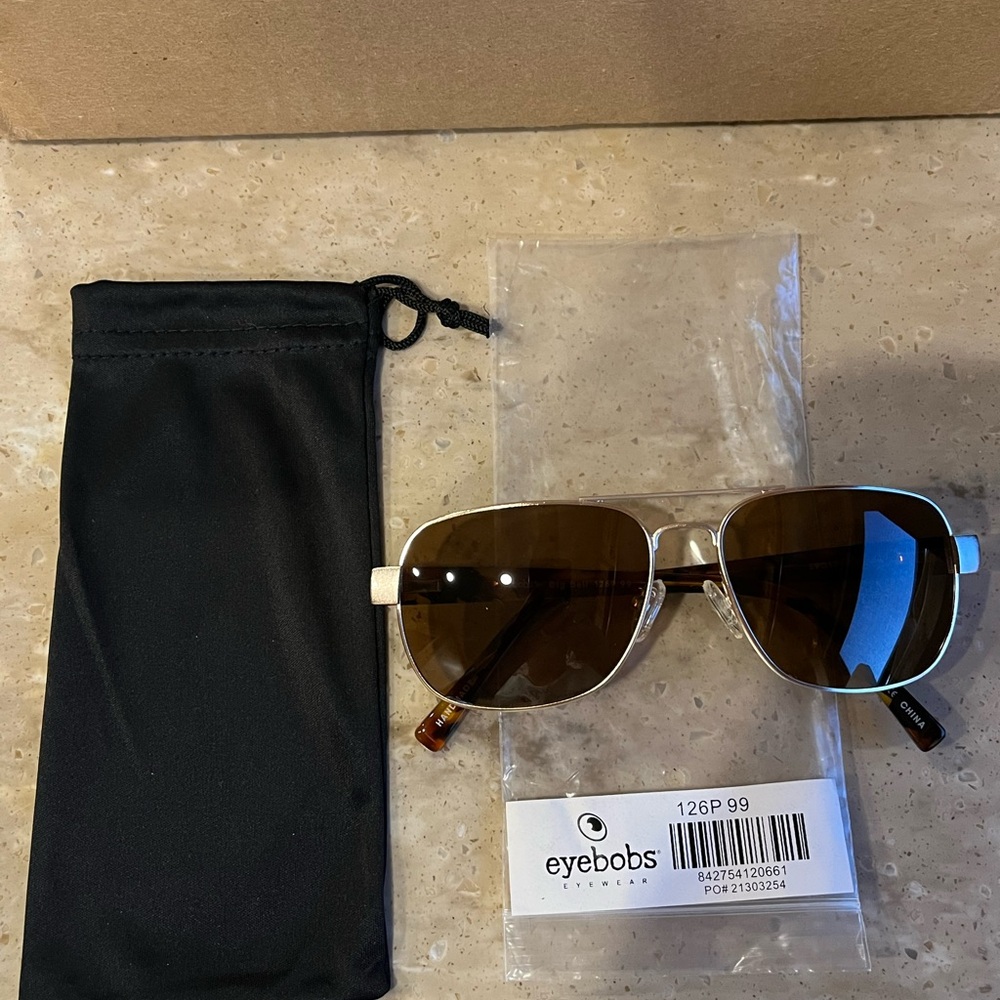 Eyebobs Brown “Big Ball” Sunglasses